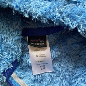 Patagonia fleece baby bunting